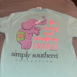 Simply Southern Light Blue Graphic T-Shirt